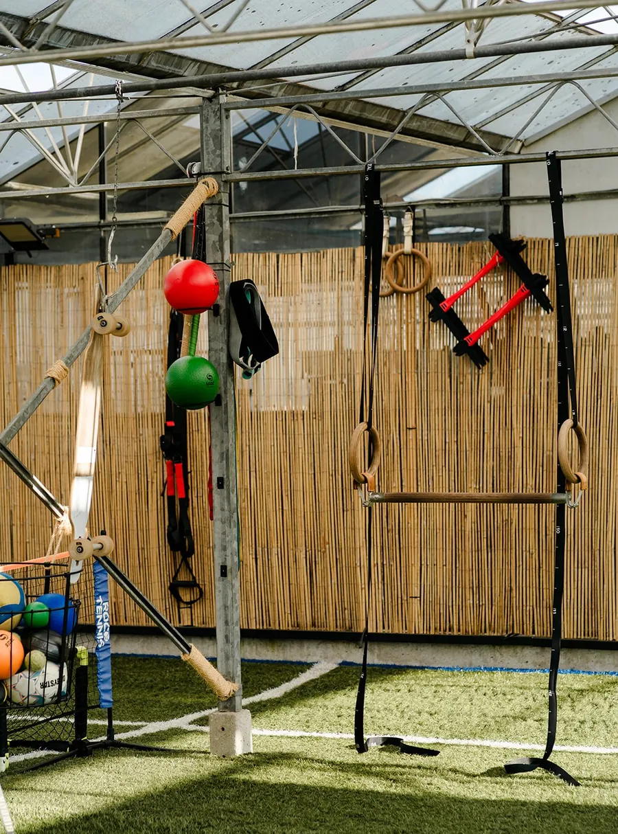 Ringen, slings en medicijnballen
